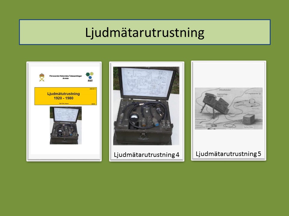 Ljudmätutrustning