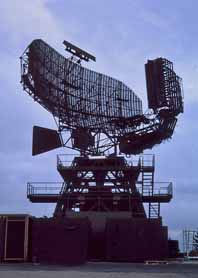 Antennbild som visar antennstativets uppbyggnad