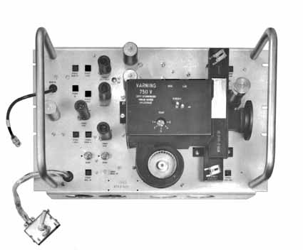 RL-81 sändarenhet, frontpanel