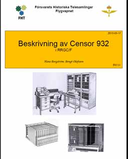 Val av Censor 932 i RRGC/F