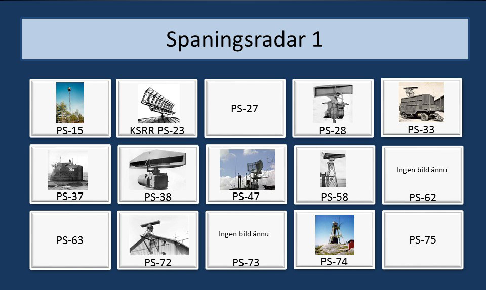 Spaningsradar 1